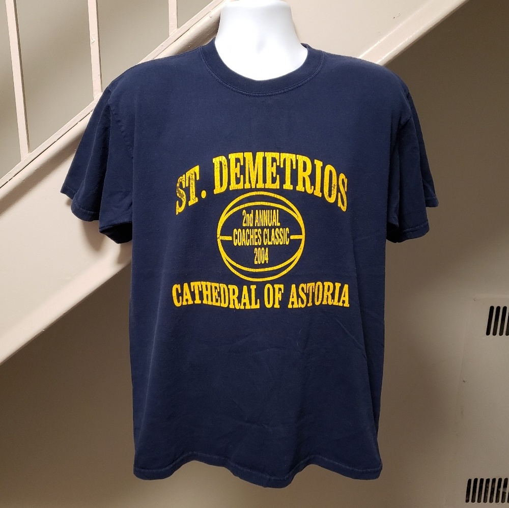 St. Demetrios Cathedral of Astoria Large T-Shirt